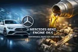 Specifikationer för Mercedes-Benz motorolja